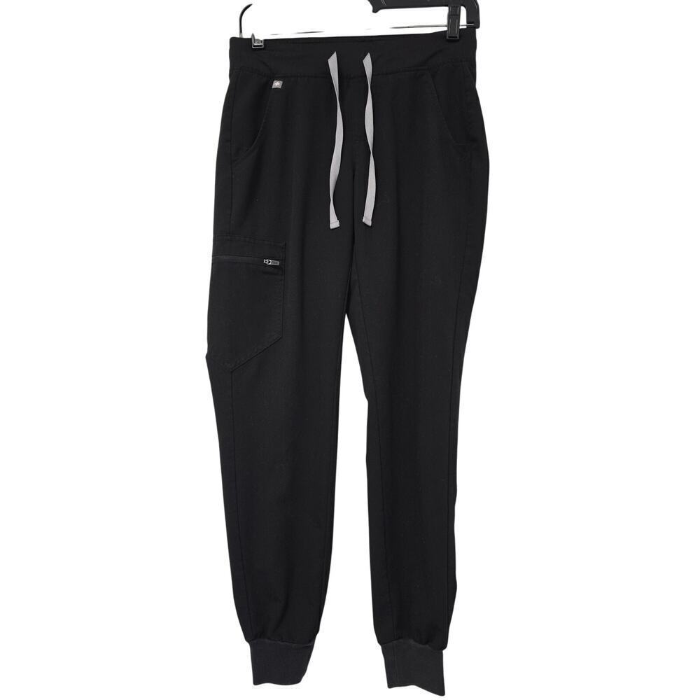 Figs Womens Technical Collection Scrubs Joggers Black Size Xsmall  Nurse